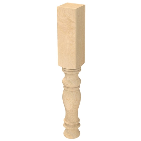 Designs Of Distinction Large Diameter English Country Island Column - Cherry 01210210CH1
